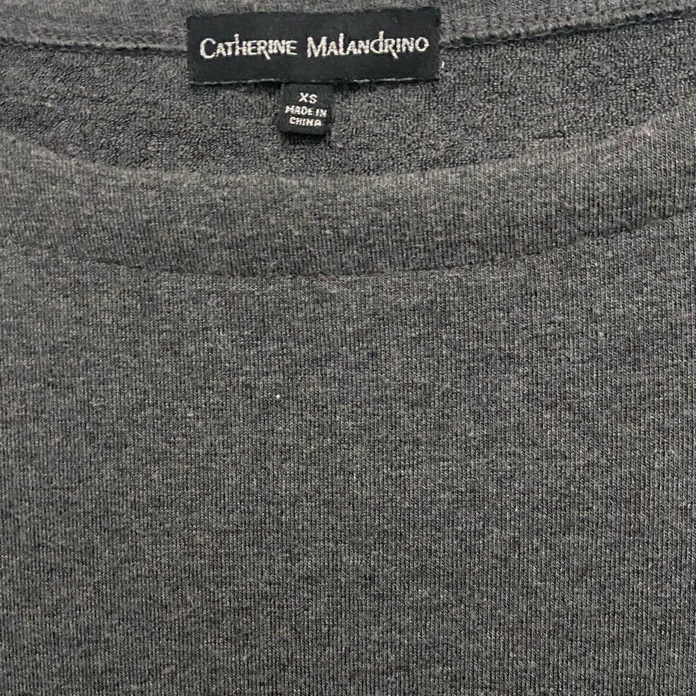 Catherine Malandrino women’s gray long sleeve sweater size XS - Picture 4 of 11